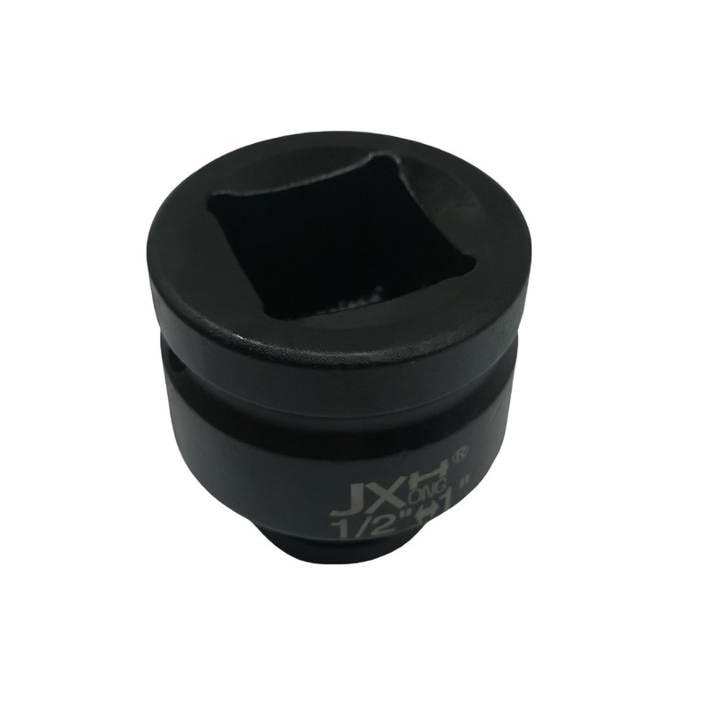 1/2" Drive 1" 4-Point Square Socket, Heat Treated Cr-V Alloy