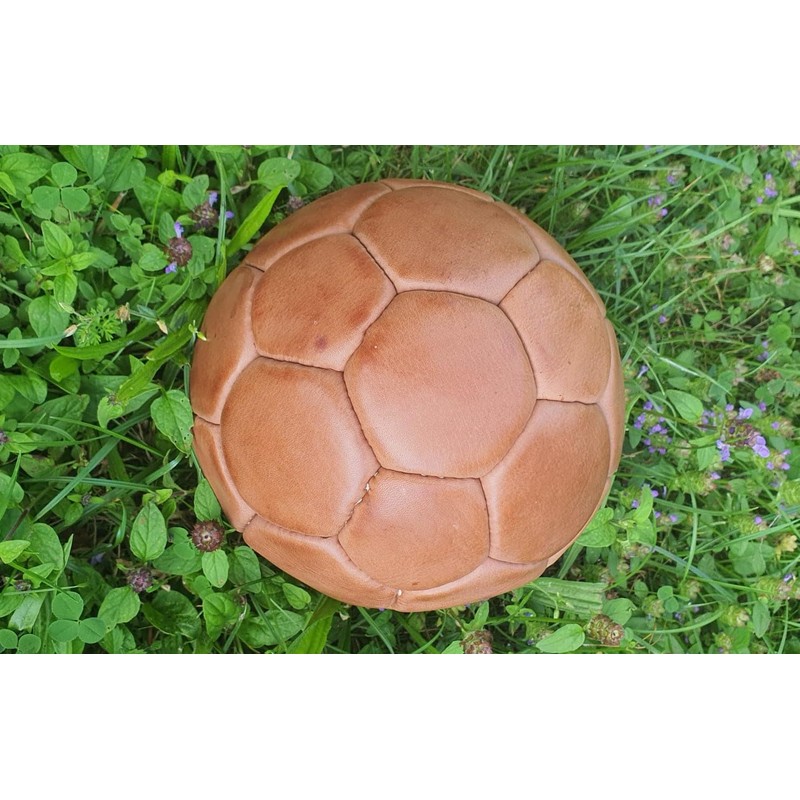 scherenkauf Vintage Brown Leather Ball Handball
