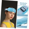 Mobestech Adult Adjustable Cooling Headband with Reusable Gel Ice Pack