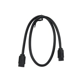 Nippon Labs SATA3-R-1.5FT-BK Sata3 Cable, Copper - 18-Inch Round Cable, Black