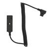 D Tap Male to 3 Port Female Splitter with 5V