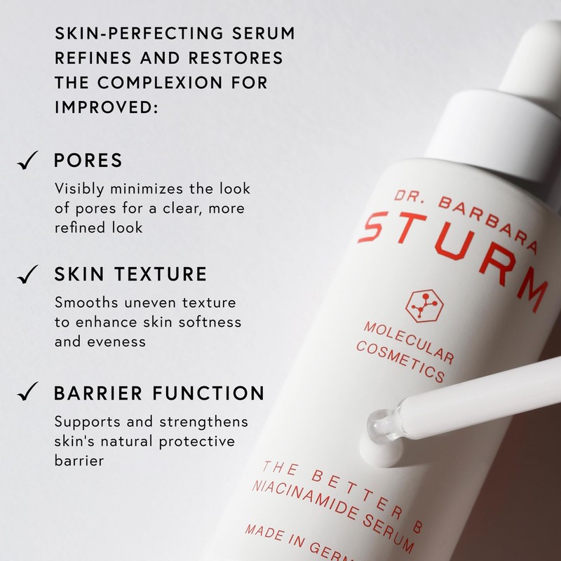 The Better B Niacinamide Serum 1.01 Fl Oz, Pore Refining