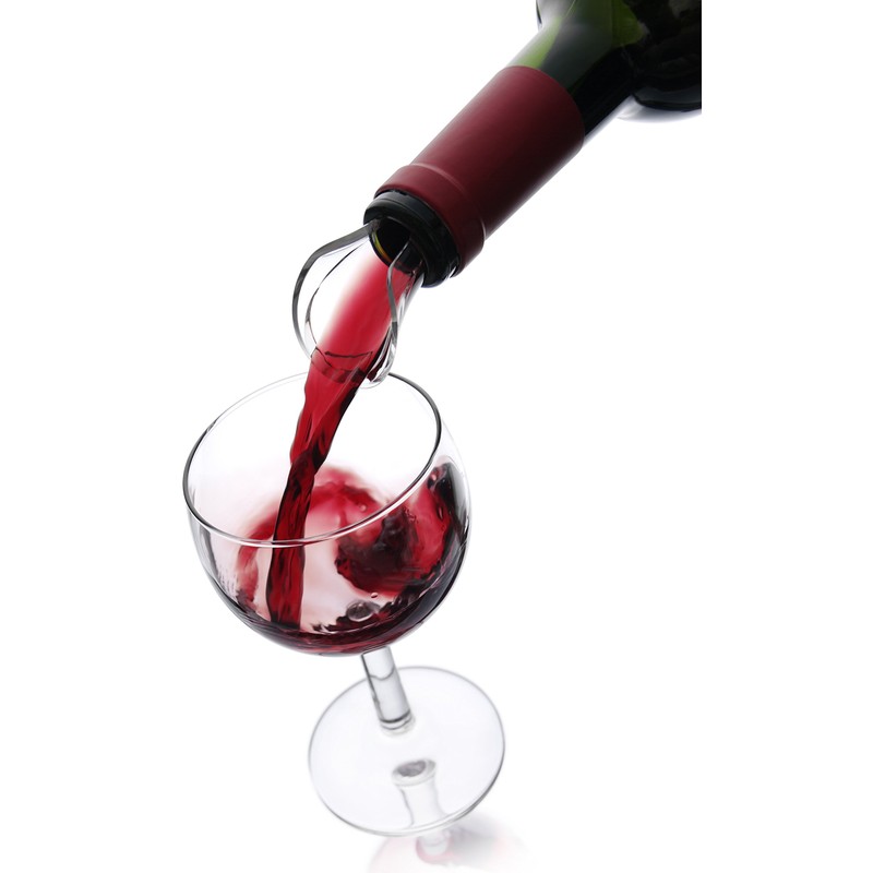 Vacu Vin Crystal Wine Server / Pourer, Set of 2