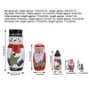 LiebeWH Russian Doll, Christmas Nesting Dolls, Christmas Decorations Attractive Decorative