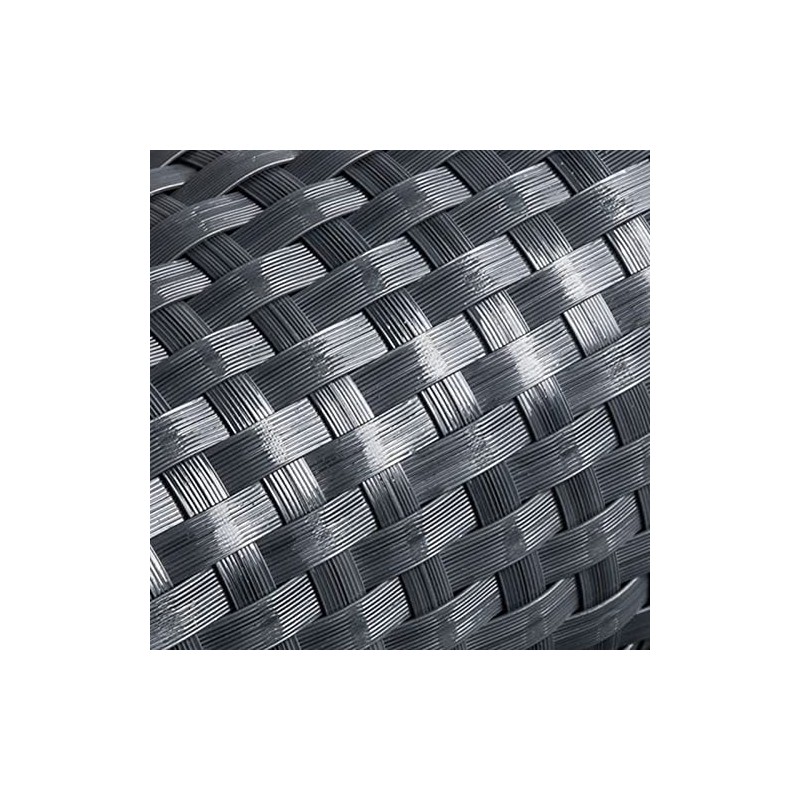 1 x Poly Rattan Privacy Screen Strips for Double Rod