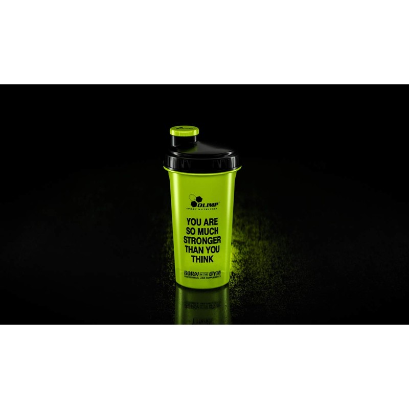OLIMP SPORT NUTRITION OLIMP Shaker, Neon Yellow, 23.7 fl oz