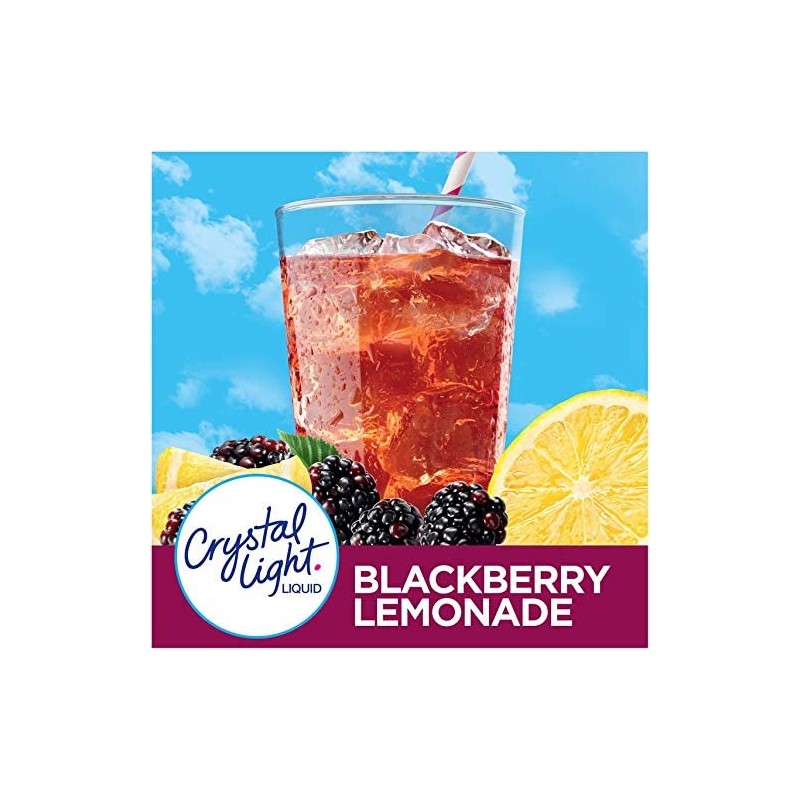 Crystal Light Drink Mix - Blackberry Lemonade - 1.62 Ounces