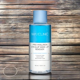 Max Clinic Lip Eye Remover Smooth Remover Pro Hyaluronic Eye and Lip Makeup Remover 3pcs 160ml / 맥스클리닉 립아이리무버 부드러운 리무버 프로 히알루론 아이앤립 메이크업 리무버 3개 160ml