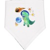 inktastic Tyrannosaurus Rex Vs. Meteor Fun Space Dinosaur Baby Bandana
