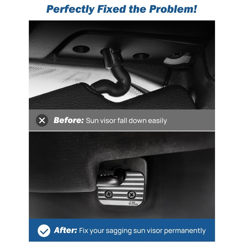 Kit de reparación de visera solar compatible con Ram 1500