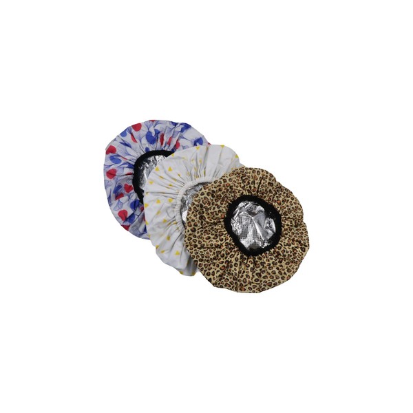 3 Pcs Aluminum Foil Hair Heat Cap Deep Conditioning Cap