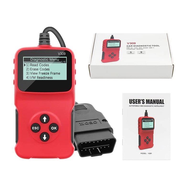 Baceyong Universal OBD2 Diagnostic Machine Code Reader for Most of