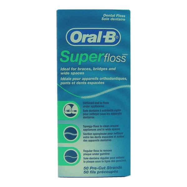 Oral B Super Floss 50 strands