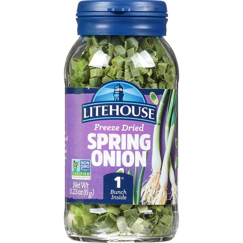 Litehouse Freeze Dried Spring Onion, 0.22 Ounce, 6-Pack