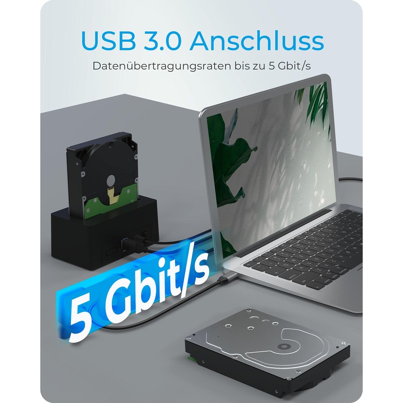 ICY BOX IB-1122-U3 HDD / Hard Drive Docking Station USB