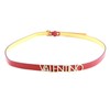 VALENTINO Emma Winter Belt W85 Rosso - Can be Shortened,
