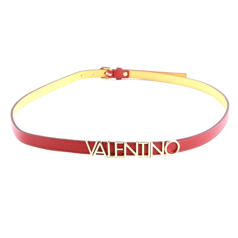 VALENTINO Emma Winter Belt W85 Rosso - Can be Shortened,