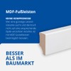 Weimarer Profile White Skirting Boards, MDF / Film, 60 /