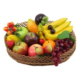 Plenty of Fruit, Model Fruit, Foodstuff Sample, 15 Variety Set, For Display, Etc.