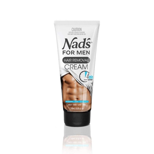 Nad's for Men Hair Removal Cream 6.8 oz (Pack of 3)