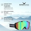 Black BCR041280 Flachau Crevice Ski Goggles – 1