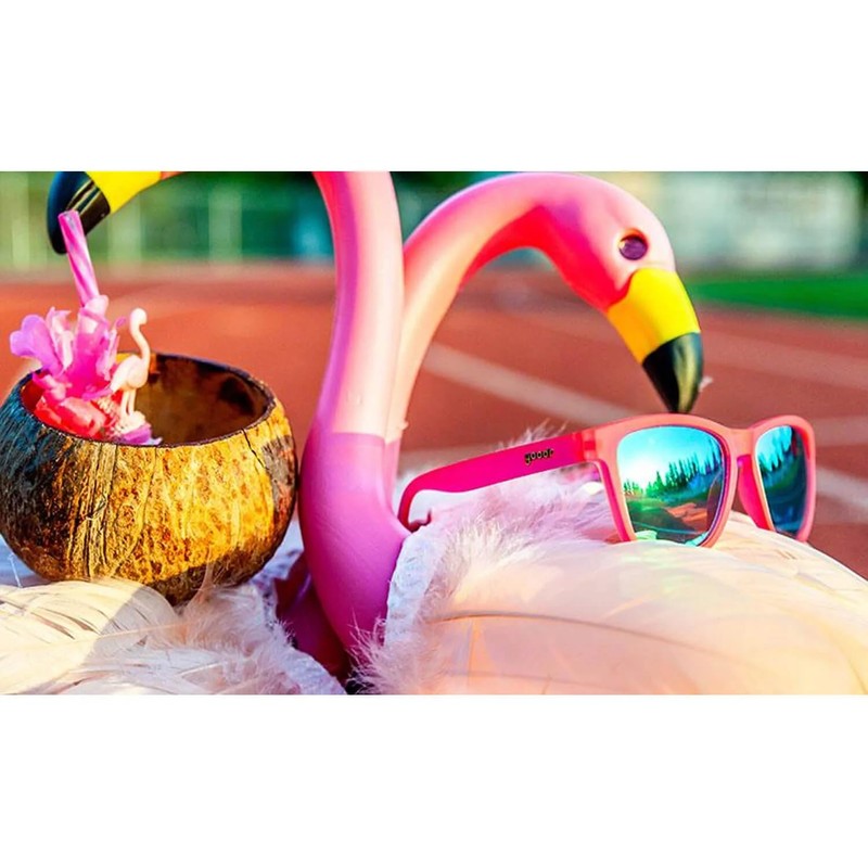 goodr Gafas de sol para correr (verde azulado con lente