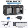 Lekereise 2-in-1 Cat,Dog Carrier for Small Medium Large Pets up