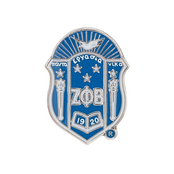 Zeta Phi Beta Sorority Lapel Pin Enamel Greek Formal Wear