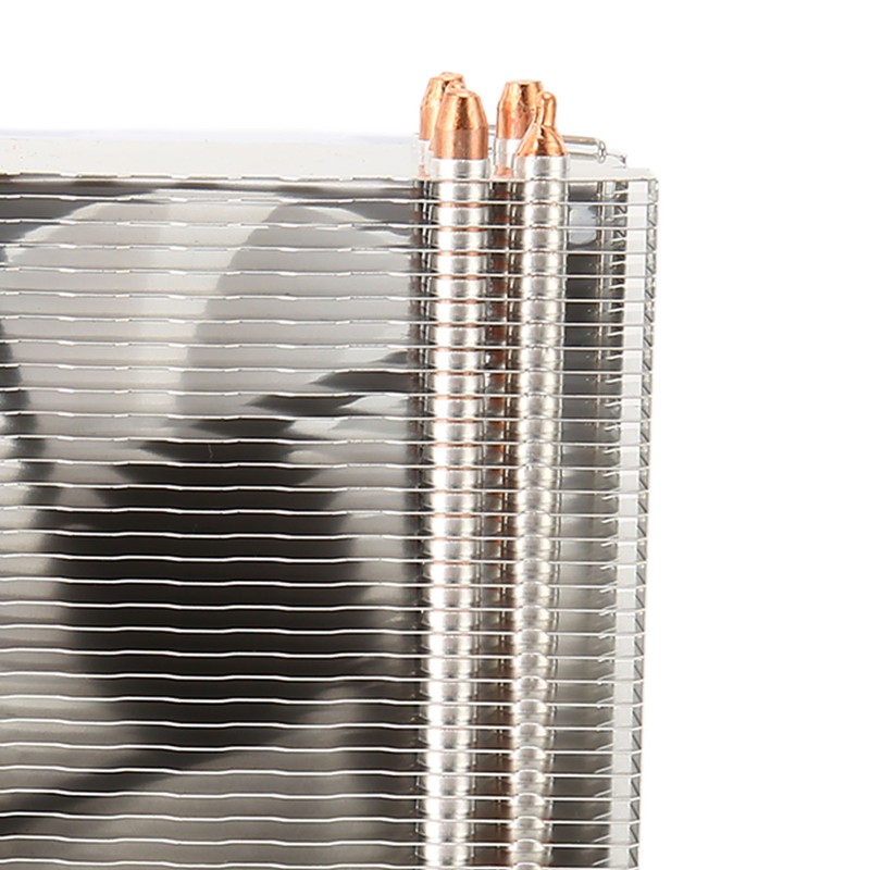 9CM CPU Cooler 6 Copper Heat Pipes Colorful Lighting Effects