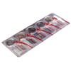 5 Maxell CR1620 3V Lithium Coin Cell Watch Batteries