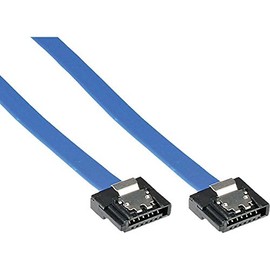 InLine® SATA 27703 K 0.3 M SATA Cable SATA Cable SATA Blue