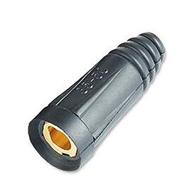 TIG Welding Cable Panel Connector Plug Quick Fitting for Welder, 50-70mm² Wire Section, Black, Female