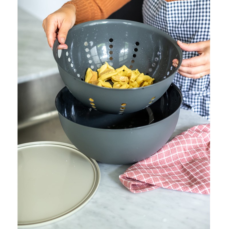 Palsby L Colander 280 mm/5 L Natural Coral