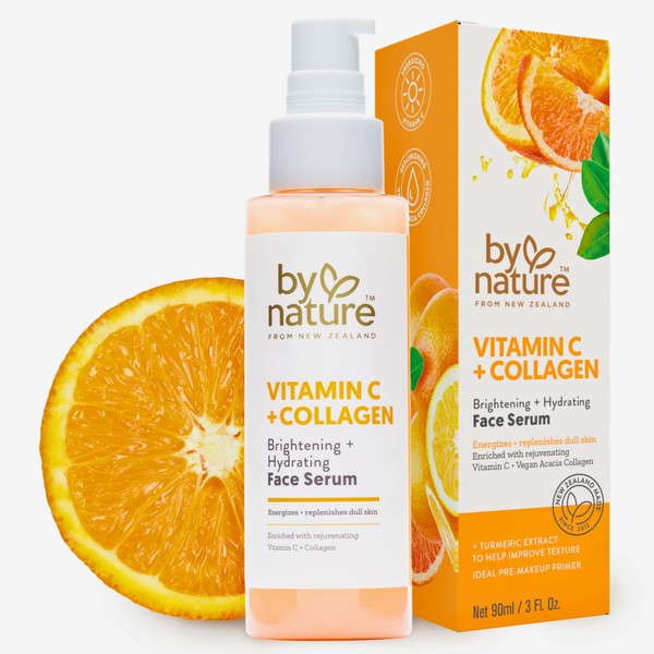 By Nature Vitamin C + Collagen Face Serum - Restore