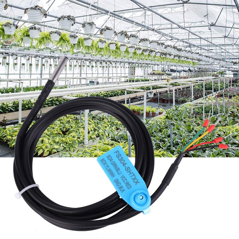 Soil Digital Temperature Humidity Sensor Probe Probe IP67 Waterproof Stainless