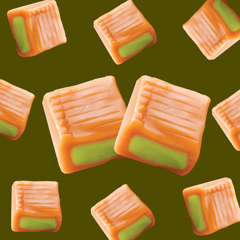 Caramel Cubes Candy - 2 Pound Bulk Pack (About 150