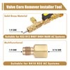 Wayona 22Pcs Valve Core Removal Tool and HVAC Service Wrench