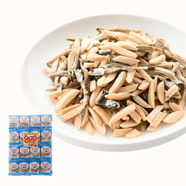 Additive-Free Small Almond Fish 100 Bags, Value Pack, For Lunching, Made in Japan, Small Fish, Comes in Zipper Bags..