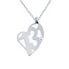 Gone For a Run 13.1 Half Marathon Heart Necklace |