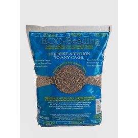 ECO BEDDING 99% Dust Free Paper Bedding for Small Pets and Birds, Odor Control, 30 L