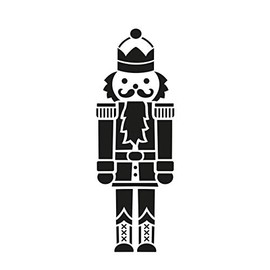 Viva Decor A4 Universal Nutcracker Stencil