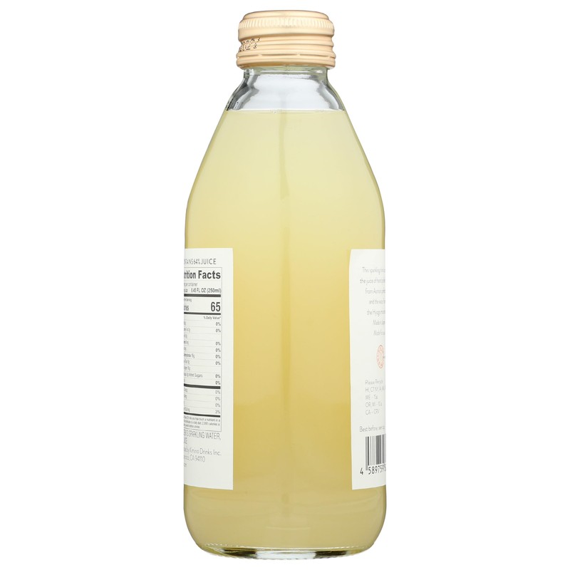 KIMINO DRINKS Sparkling Apple Juice, 8.45 Fl Oz