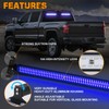 XRIDONSEN 2 in 1 Blue Emergency Lights Traffic Advisor Light