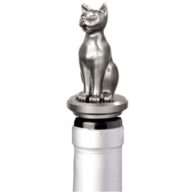 Stainless Steel Gargoyle Wine Aerator Pourer - Deluxe Decanter Spout for Robust Red and White Wine - Pour Amore Bottle Pourer/Stopper & Air Diffuser by Chris's Stuff