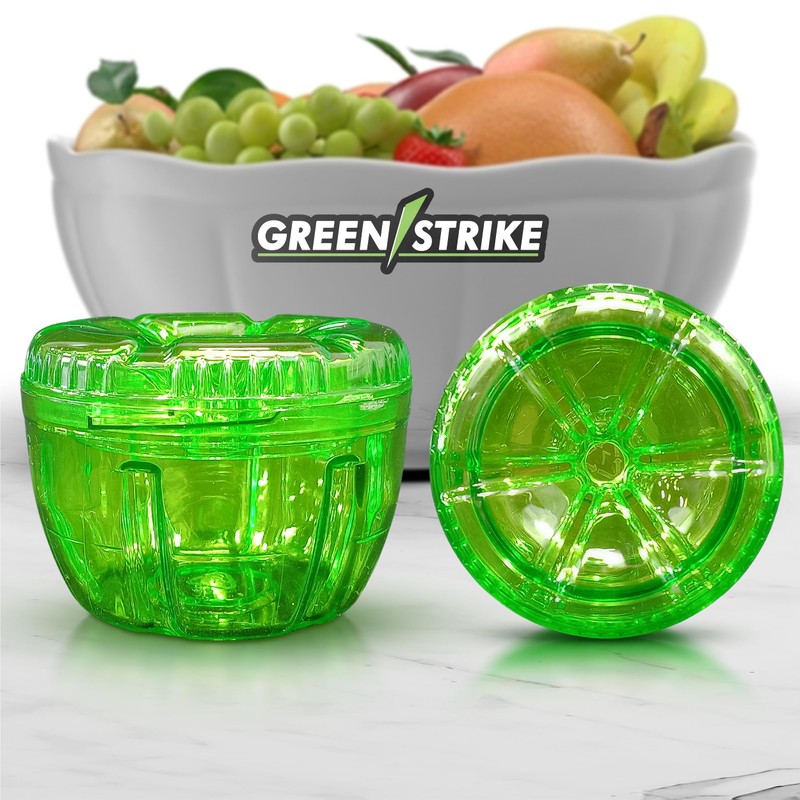 GREENSTRIKE 2-Pack Fruit Fly Traps for Indoors use. 120 Days