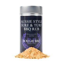 Aussie Style Surf & Turf BBQ Seasoning | Gourmet Seasoning | Artisan Spice Blend | All Natural | Non GMO | Made in USA | Small Batch | Bougie BBQ | Gustus Vitae | #868