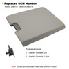 NHILES Center Console Lid Kit with Latch Replacement Compatible with