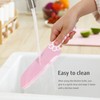 MEOWKIT Cat Paw Cute Kitchen Knife Set,3 pieces Non-Stick Knives,Sharp
