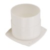 Round Boat Louver Marine Exhaust Air Plastic Vent Straight Through