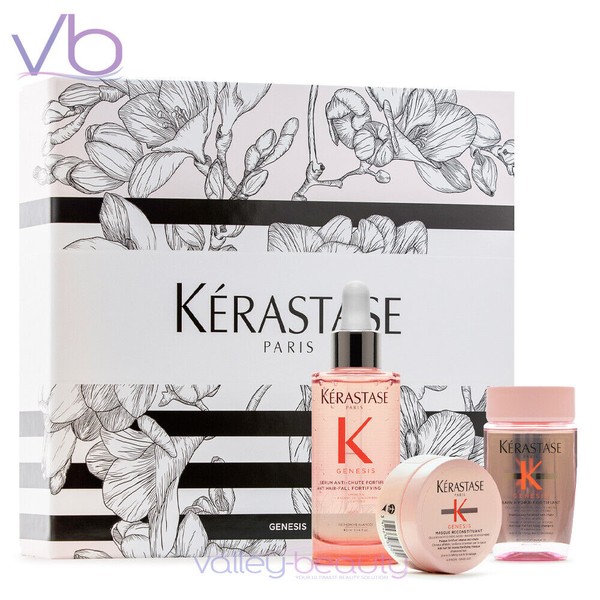 KERASTASE Genesis Spring Gift Box Travel Set | Anti Hair-Fall Regimen for Women